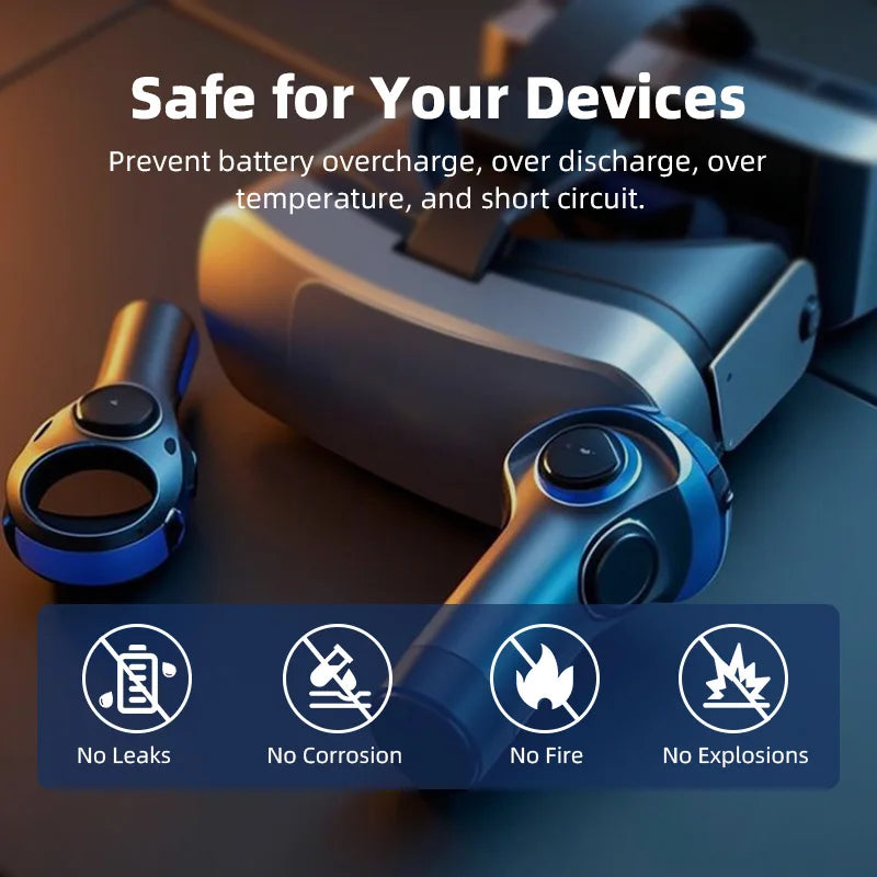 XTAR 1.5V AA USB-C 4100mWh Li-ion Battery