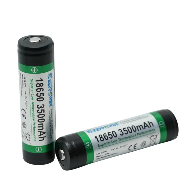 Keeppower P1835LT Low Temperature 3500mAh Protected 18650 Battery