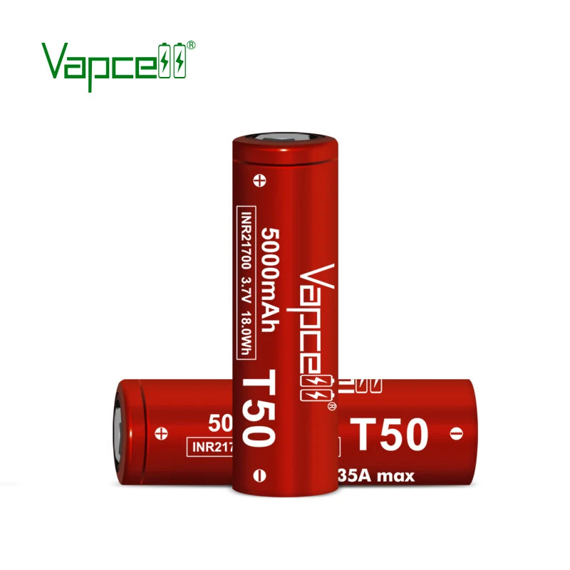 Vapcell 21700 T50 5000mah 20A/35A