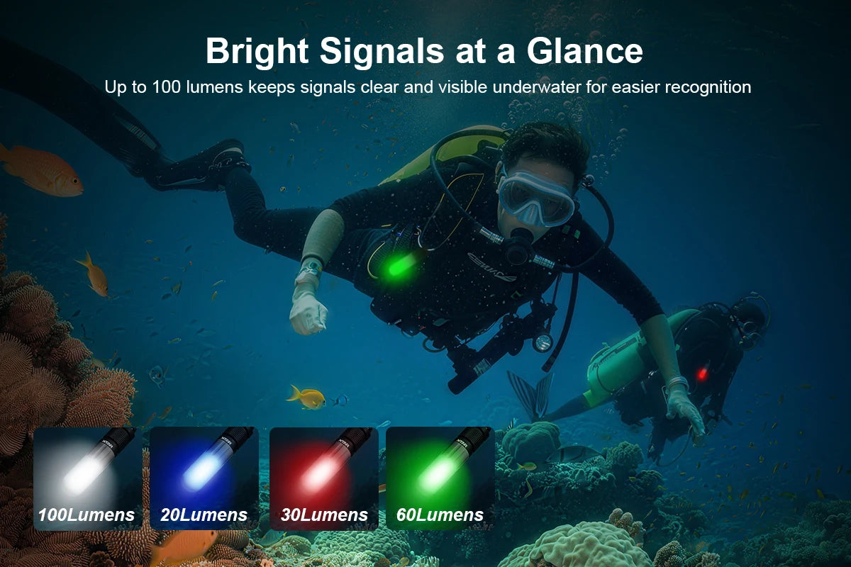 Xtar SD2 4-in-1 Color Diving Signal Light
