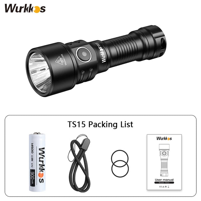 Wurkkos TS15 Mini Thrower EDC-Taschenlampe