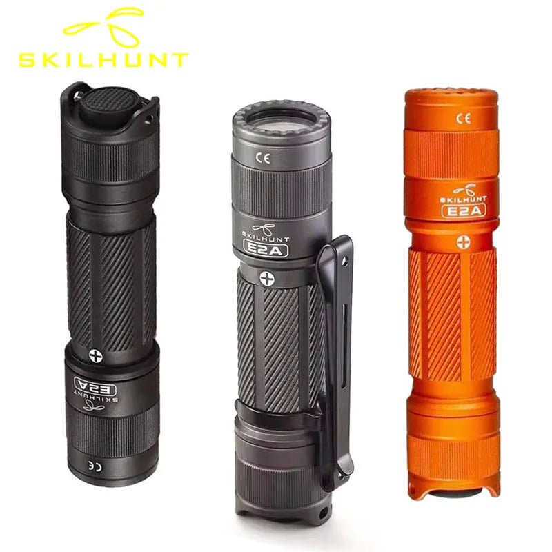 SKILHUNT E2A V2 AA / 14500 Compact EDC Flashlight