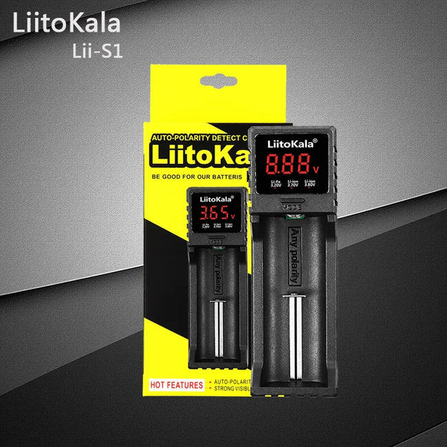 Liitokala Lii-S1 18650 Rechargeable Battery Charger