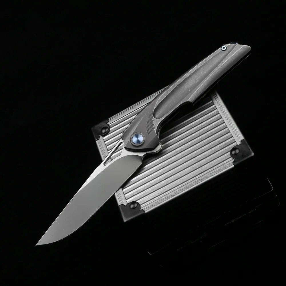 DICORIA M390 Blade Titannium Handle Tactical Folding Knife