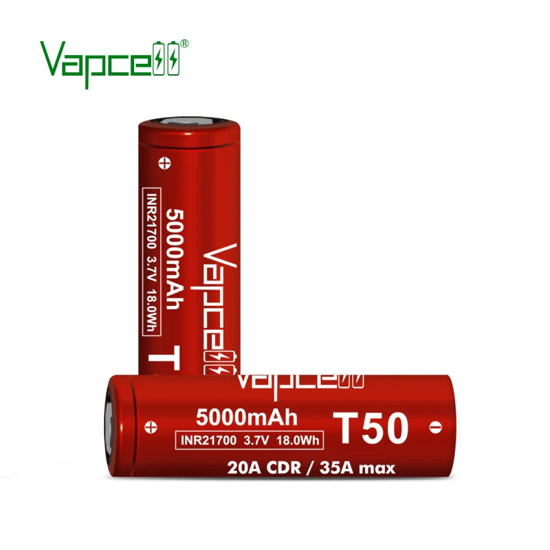 Vapcell 21700 T50 5000mah 20A/35A