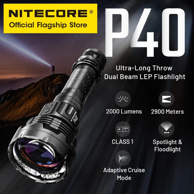 Nitecore P40 Search LEP Flashlight