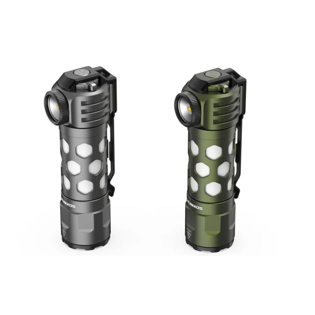 Wurkkos K1 3-in-1 EDC Flashlight – Spot, Flood & 360° Ambient Light