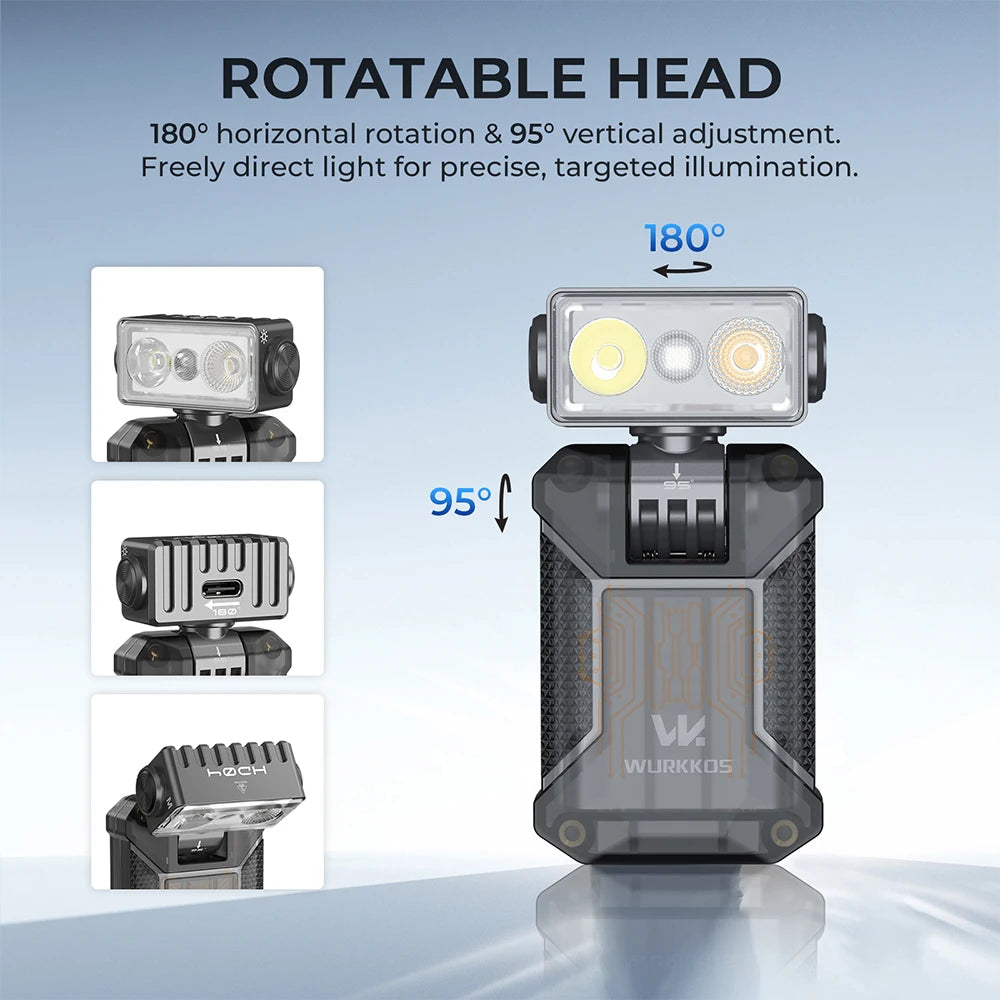 Wurkkos HD04 Mini 750 lumens EDC flashlight