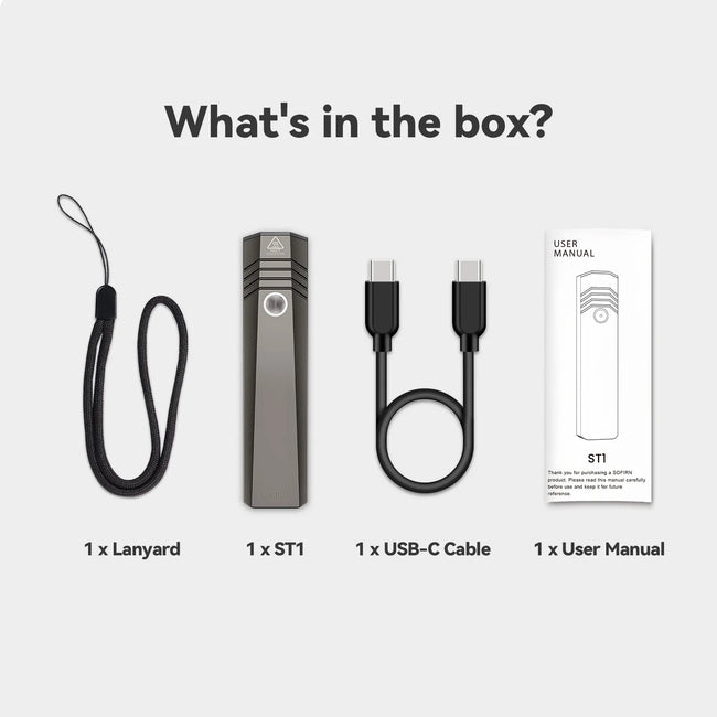 Sofirn ST1 Rechargeable Flat EDC Flashlight