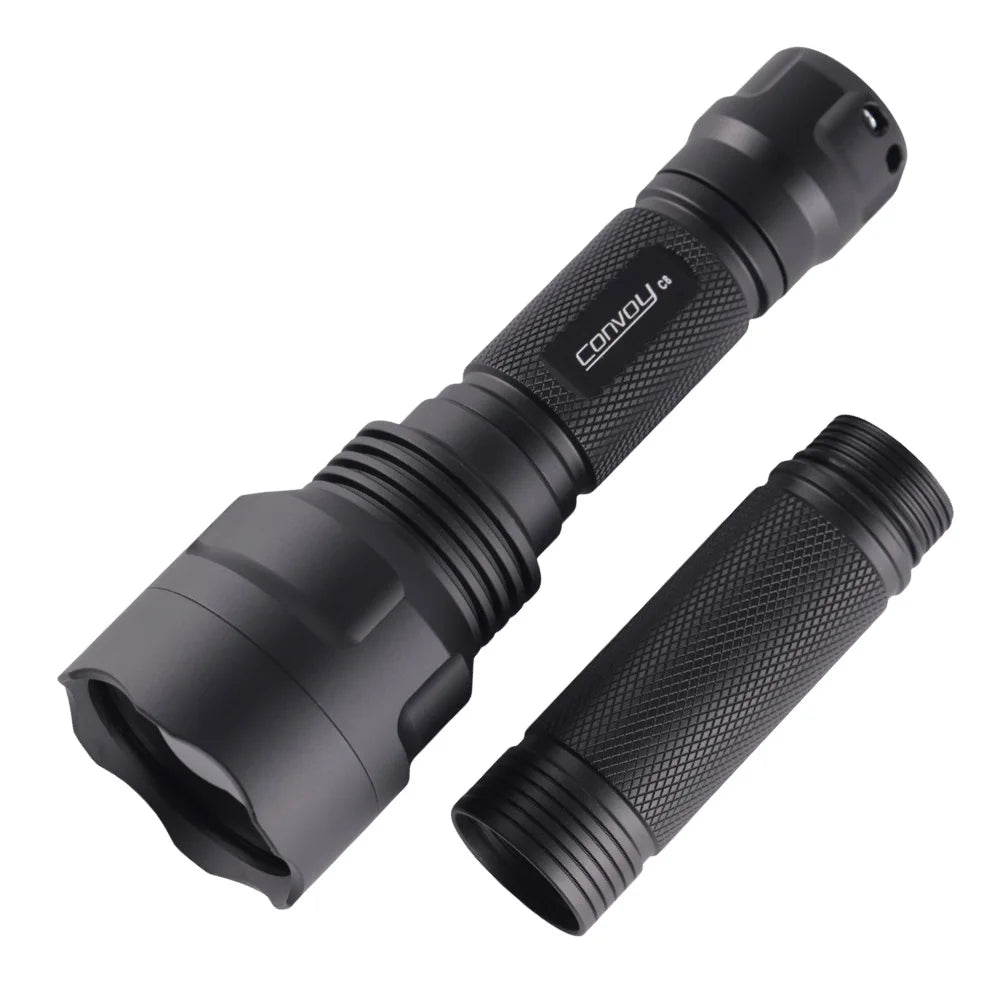 Convoy C8 UV 365nm flashlight