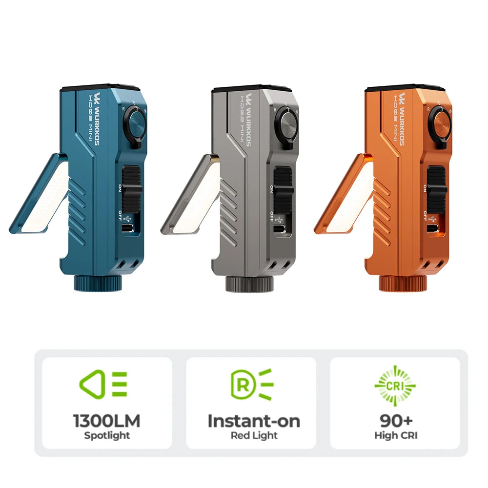 Wurkkos HD02 MINI Pocket EDC Tool Light