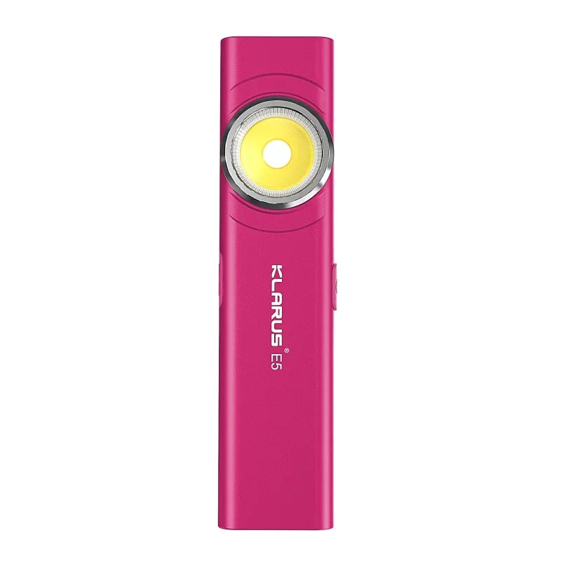 Klarus E5 Compact Dual Light EDC Magnetische Taschenlampe 