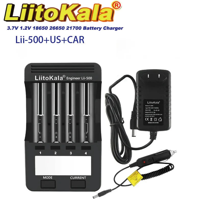 LiitoKala Lii-500 Charger