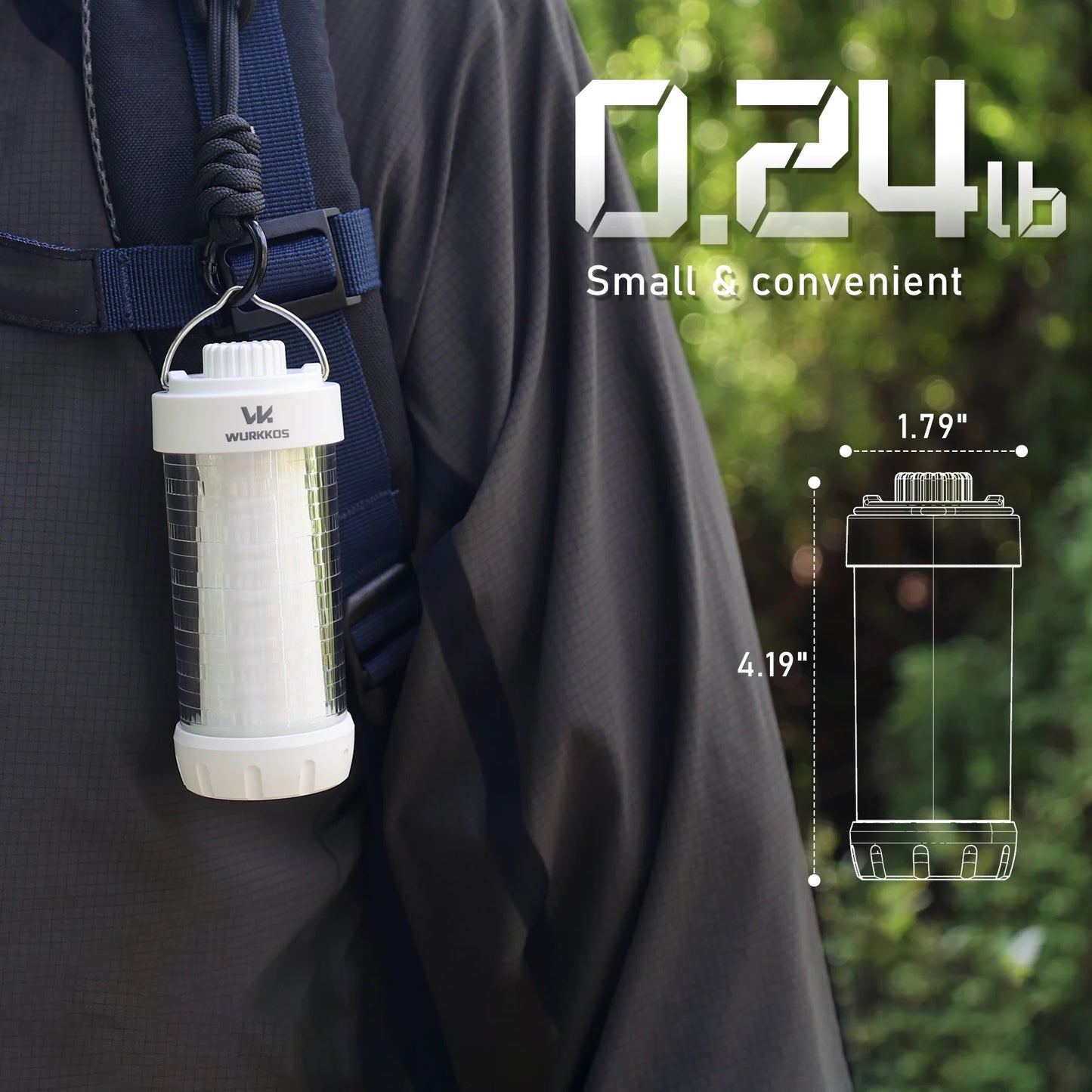 Wurkkos CL01 RGB Color Camping Lantern