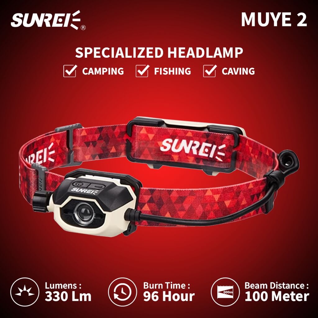 SUNREI MUYE2 Zoomable Sensor Rechargeable Headlamp
