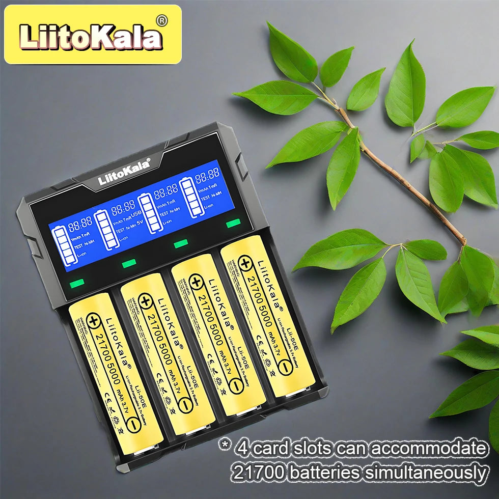 LiitoKala Lii-K4 Smart Charger
