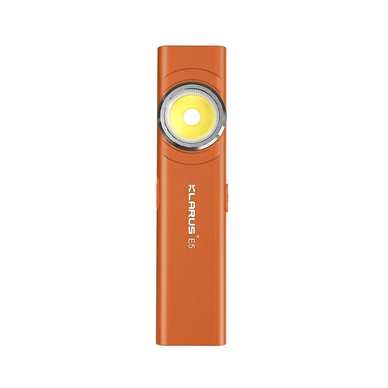 Klarus E5 Compact Dual Light EDC Magnetische Taschenlampe 