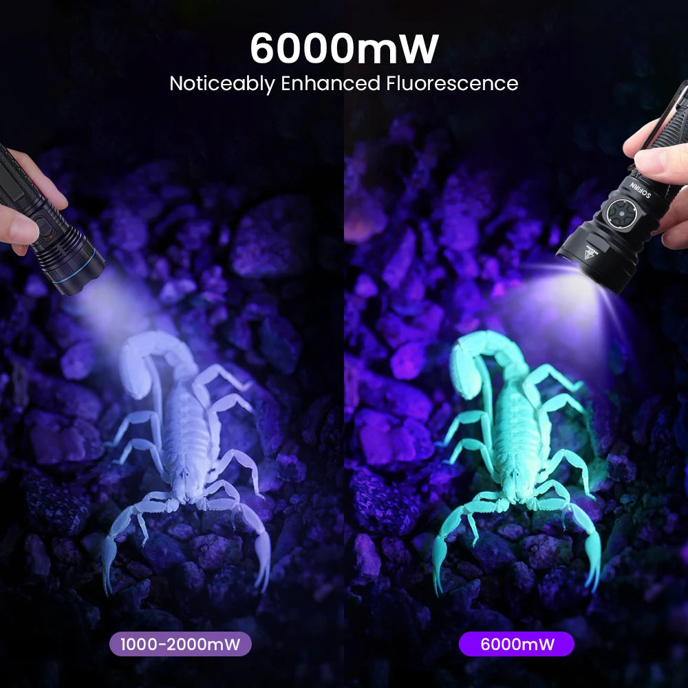 Sofirn SR15 UV Rechargeable Flashlight