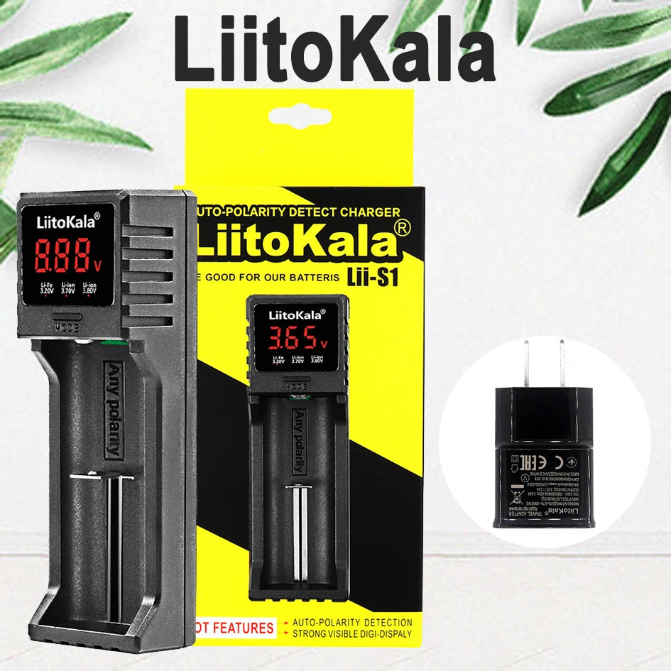 Liitokala Lii-S1 18650 Rechargeable Battery Charger
