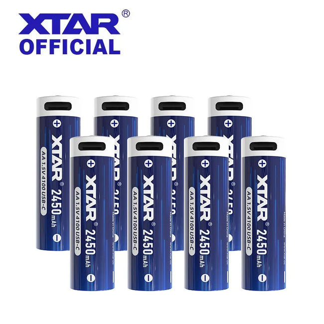 XTAR 1.5V AA USB-C 4100mWh Li-ion Battery