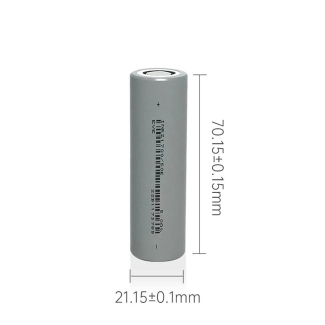 EVE 50E 21700 5000mAh 15A Battery