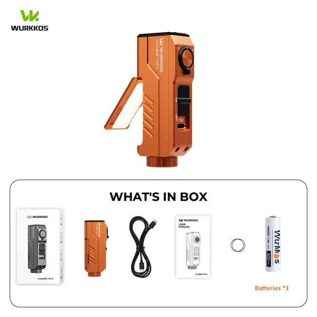 Wurkkos HD02 MINI Pocket EDC Tool Light