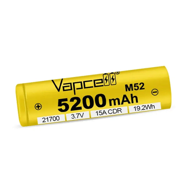 Vapcell M52 5200MAH 15A 21700 Akku 
