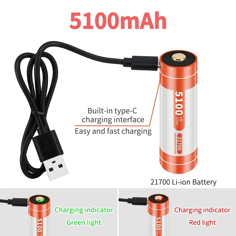 Archon D10 II 2000lm Tauchtaschenlampe