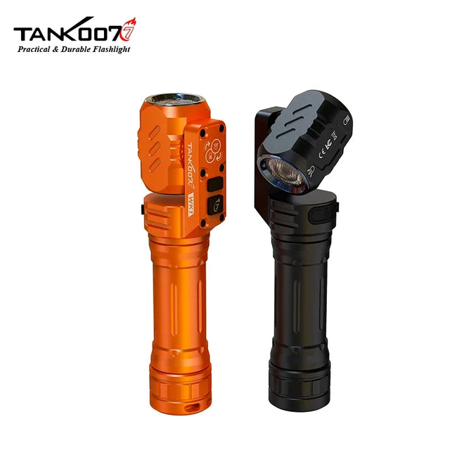 Tank007 WK1 Bidirectional Rotation Magnetic Suction Flashlight