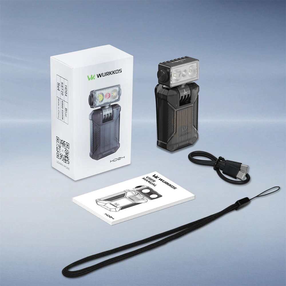 Wurkkos HD04 Mini 750 lumens EDC flashlight