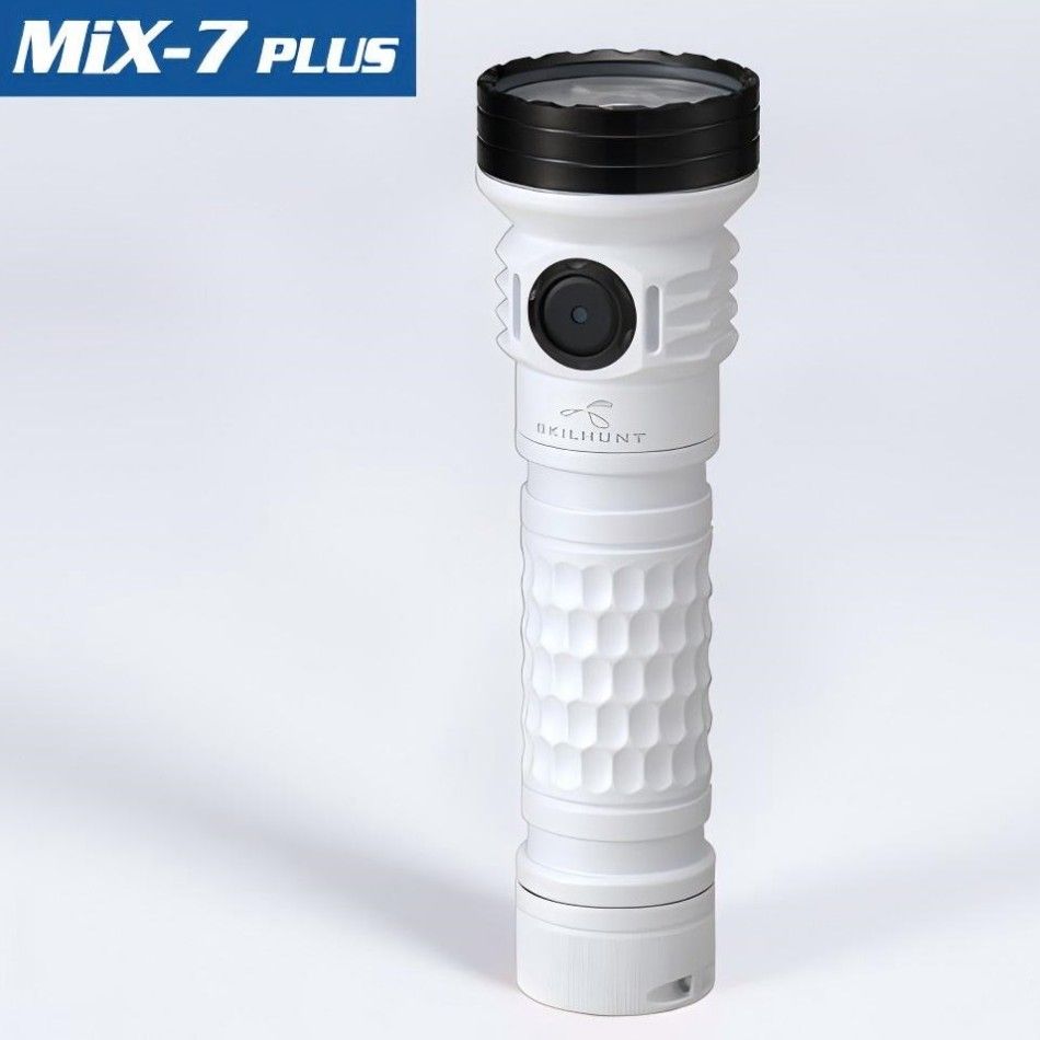 Skilhunt MiX-7 Gen 2 Plus Multi-color 18650 Magnetic Charging LED