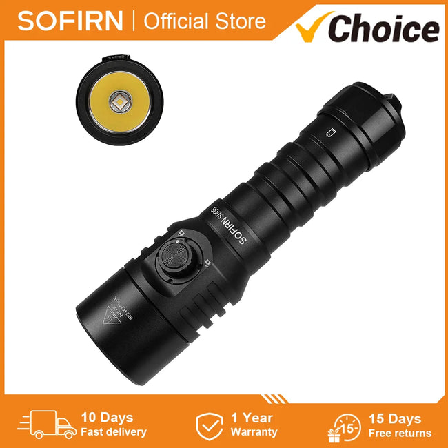 Sofirn SD06 3200lm Diving Flashlight