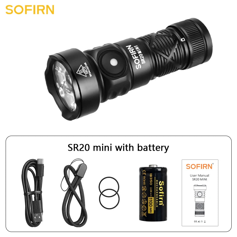 Sofirn SR20 MINI 1200lm EDC Flashlight