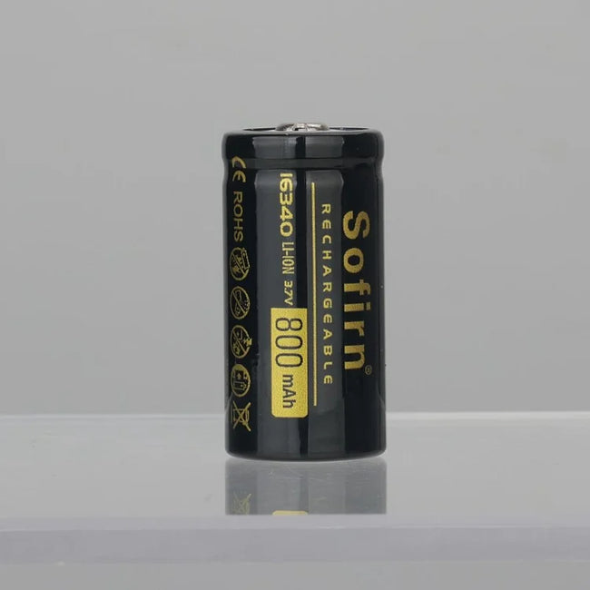 Sofirn 16340 Button top 800mAh Battery