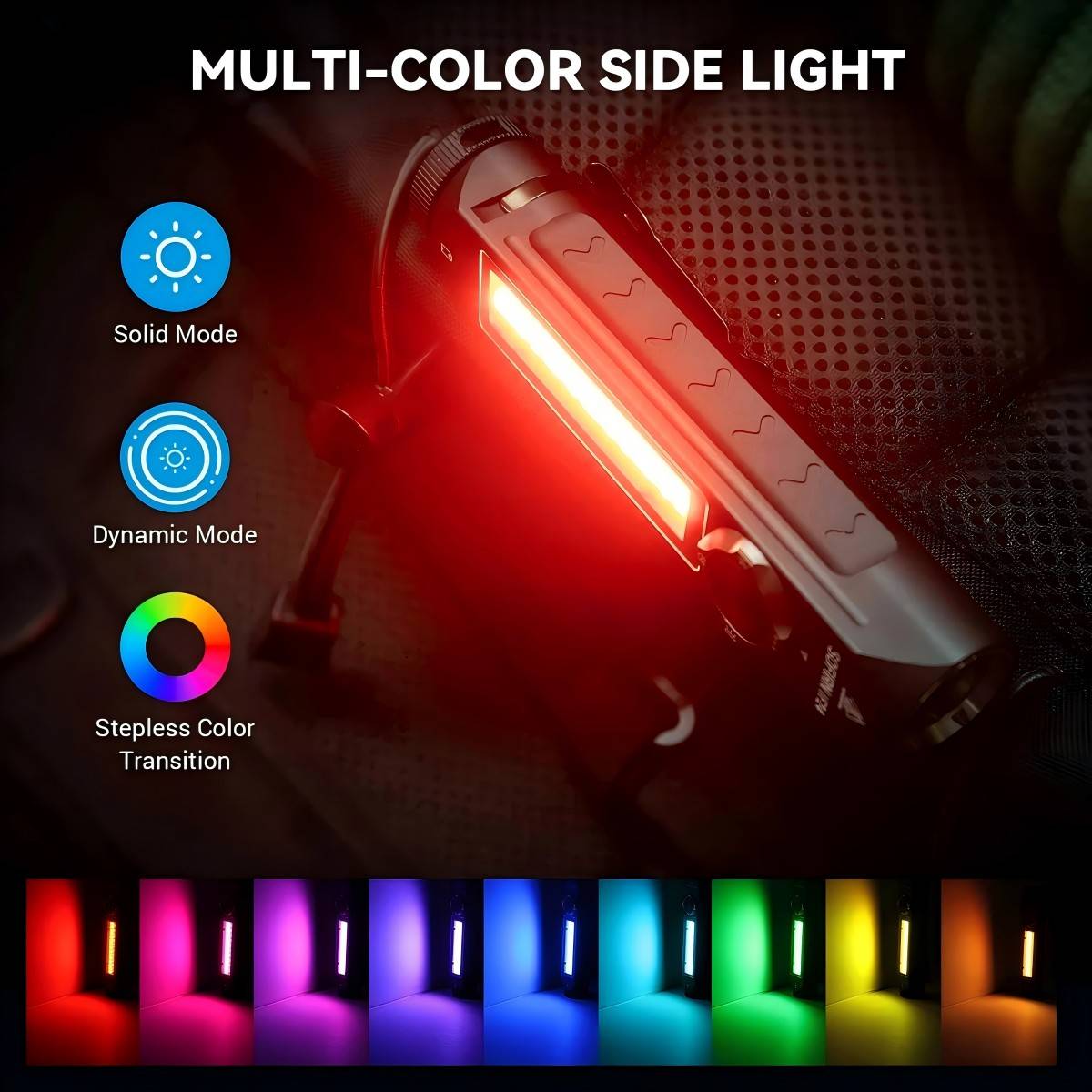 Sofirn IF24 2000lm USB C Rechargeable RGB Flashlight