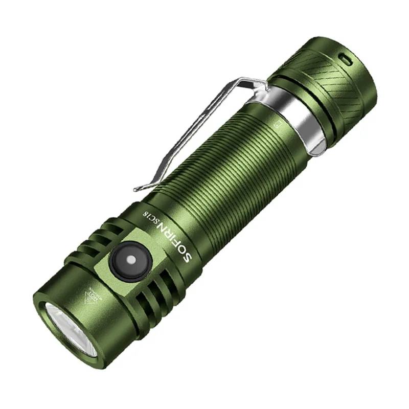 Sofirn SC18 Rechargeable EDC Flashlight