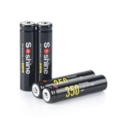 Soshine 3.7V 350mAh 10440 Lithium Battery – flashlightgo