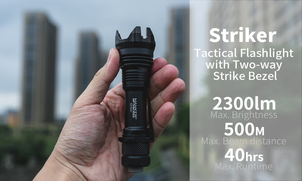 Mankerlight Striker Tactical Flashlight