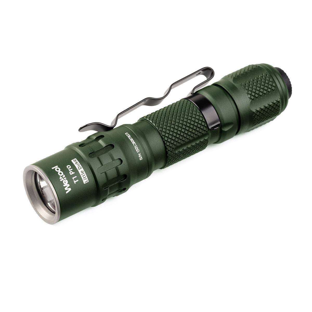 1 tac rechargeable flashlight MAG-TAC Equipped with a strike bezel head Weltool T1 PRO TAC EDC