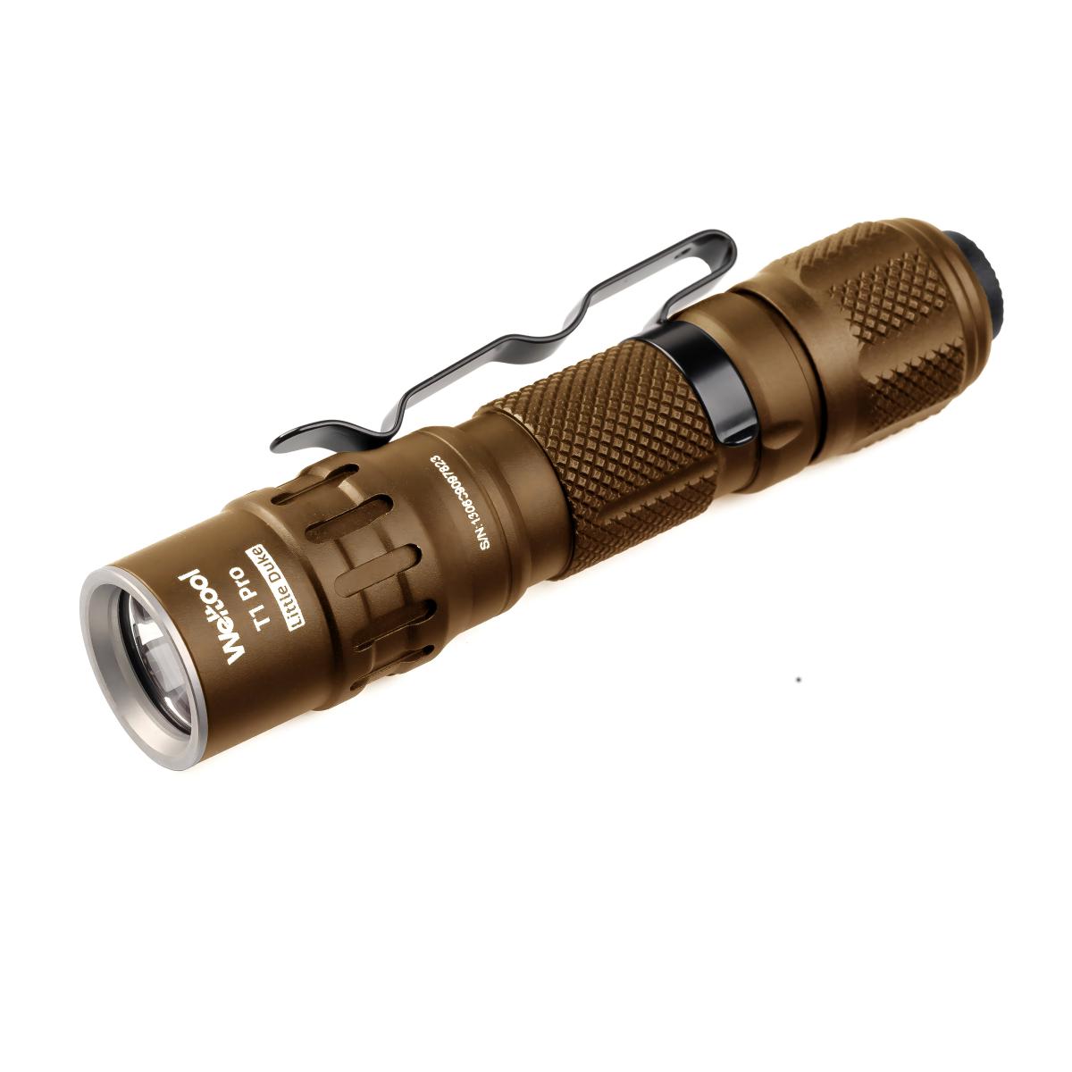 Weltool T1Pro V3 AA/14500 EDC LED flashlight