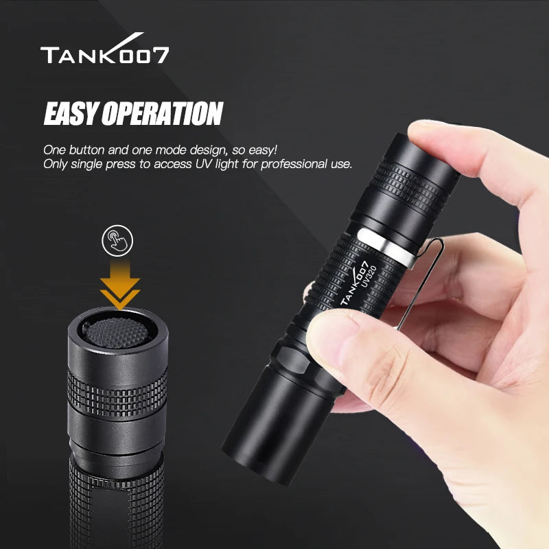 Tank007 UV320 365nm Mini Flashlight