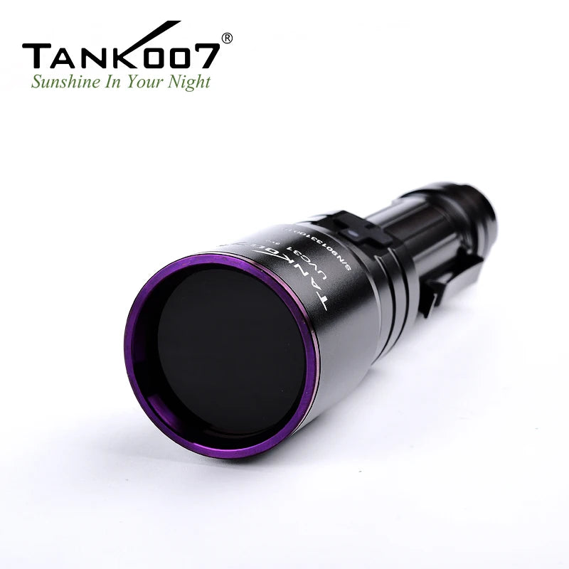 TANK007 UVC31 UV 365nm 5W USB Rechargeable Torch