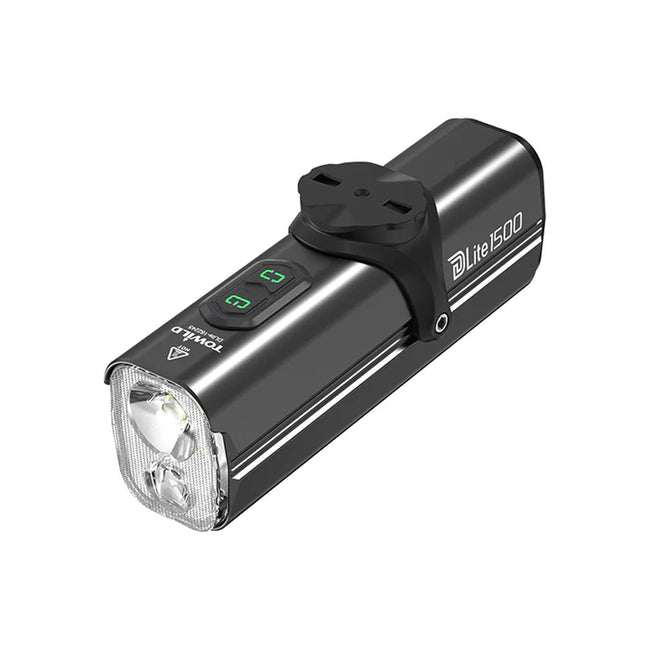 TOWILD DLite 1500 Dual Light Source Bike Light for Night Riding