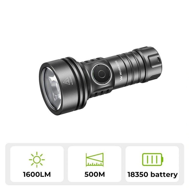 Wurkkos TS11 V2 1600 Lumens 500m EDC Thrower Flashlight