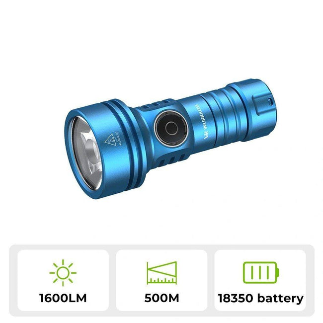 Wurkkos TS11 V2 1600 Lumens 500m EDC Thrower Flashlight