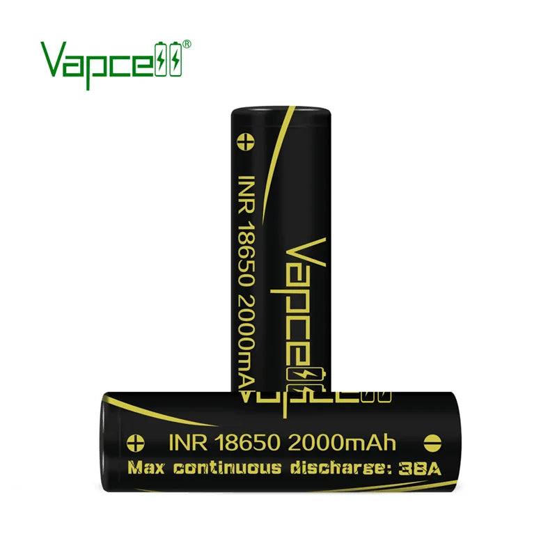 Vapcell 38A  2000mAh 18650 battery