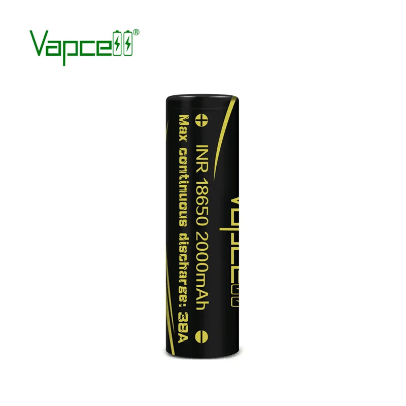 Vapcell 38A  2000mAh 18650 battery