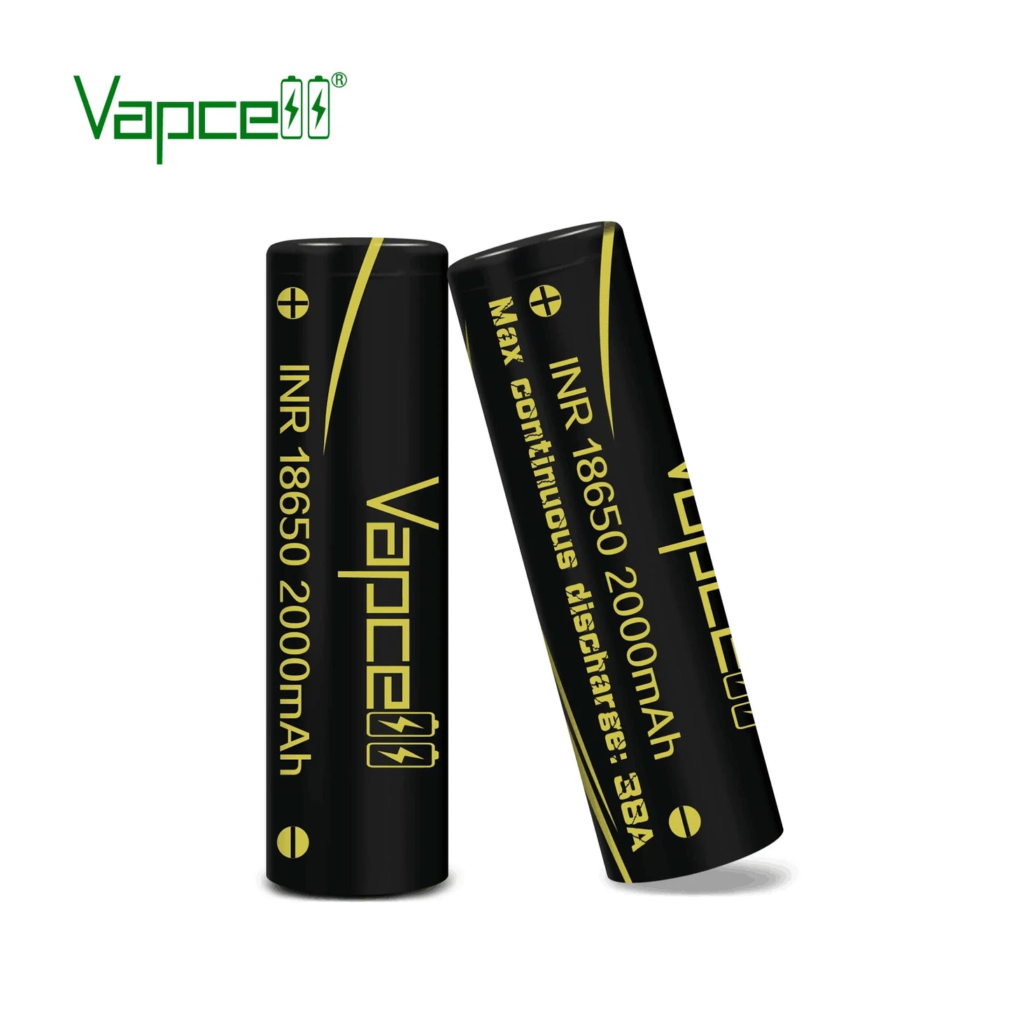 Vapcell 38A  2000mAh 18650 battery