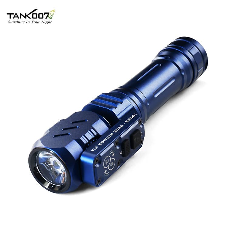 Tank007 WK1 Bidirectional Rotation Magnetic Suction Flashlight