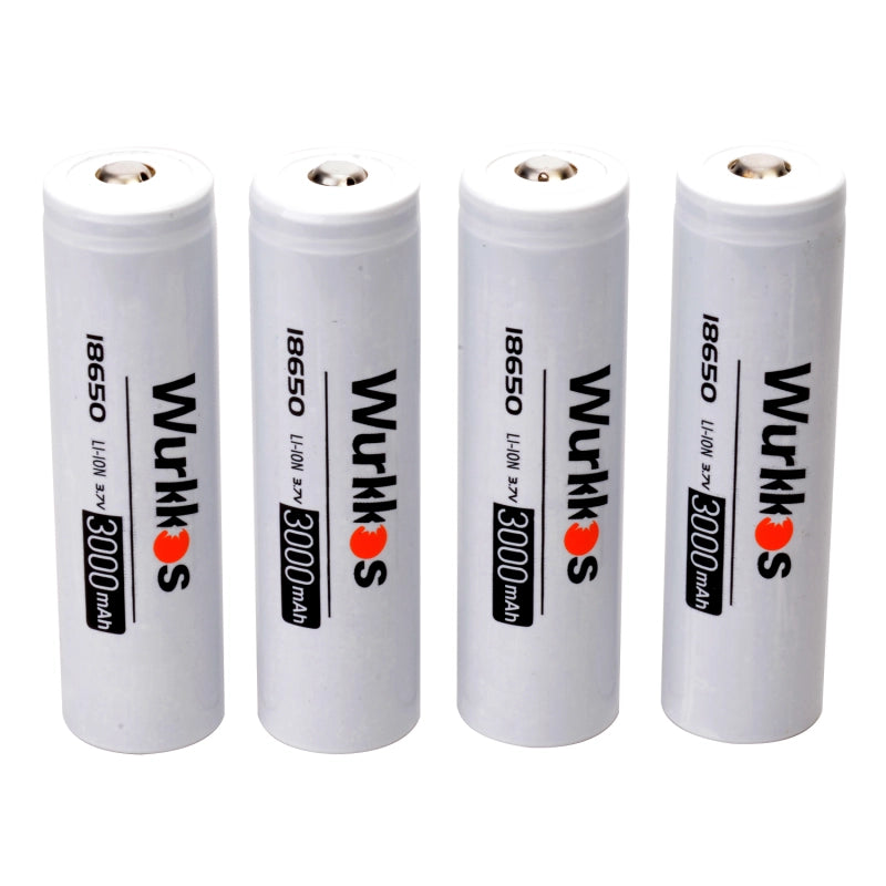 Wurkkos 18650 3000mAh Rechargeable Battery